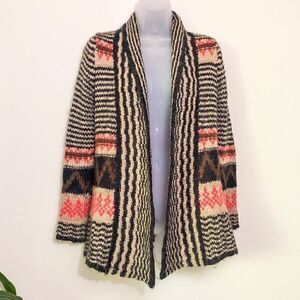 Pink Republic Aztec Cardigan XS